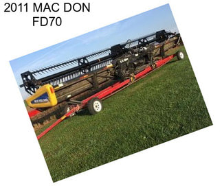 2011 MAC DON FD70