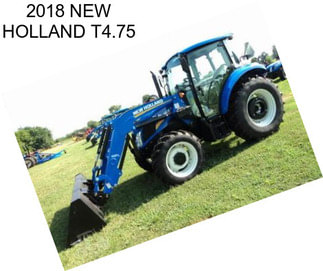 2018 NEW HOLLAND T4.75