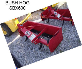 BUSH HOG SBX600