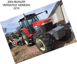 2004 BUHLER VERSATILE GENESIS 2210