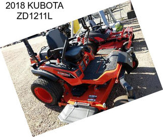 2018 KUBOTA ZD1211L