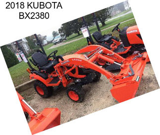 2018 KUBOTA BX2380