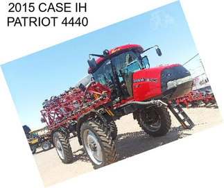 2015 CASE IH PATRIOT 4440