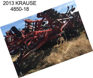 2013 KRAUSE 4850-18