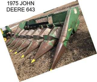 1975 JOHN DEERE 643