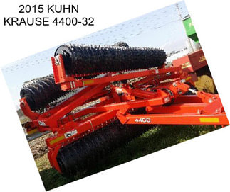 2015 KUHN KRAUSE 4400-32