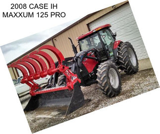 2008 CASE IH MAXXUM 125 PRO