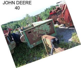 JOHN DEERE 40