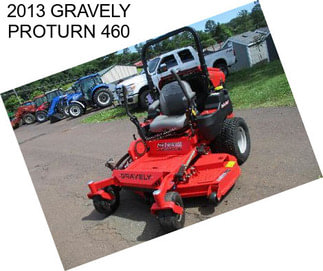 2013 GRAVELY PROTURN 460