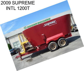 2009 SUPREME INTL 1200T