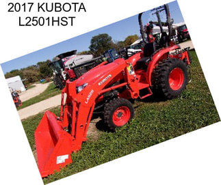 2017 KUBOTA L2501HST