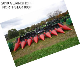 2010 GERINGHOFF NORTHSTAR 800F