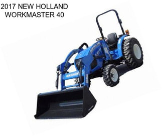 2017 NEW HOLLAND WORKMASTER 40