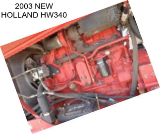 2003 NEW HOLLAND HW340