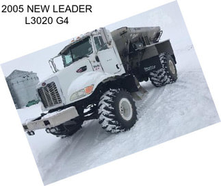 2005 NEW LEADER L3020 G4