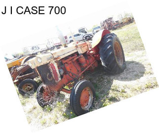 J I CASE 700