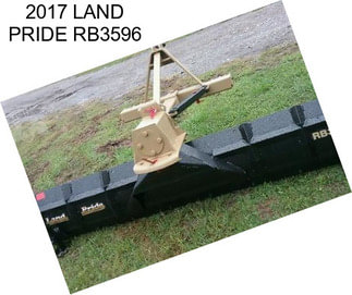 2017 LAND PRIDE RB3596