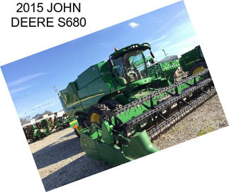 2015 JOHN DEERE S680