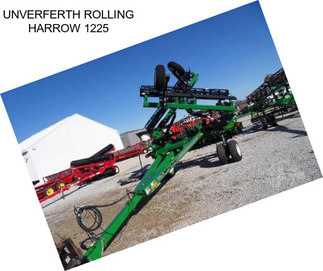 UNVERFERTH ROLLING HARROW 1225