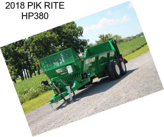 2018 PIK RITE HP380