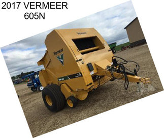 2017 VERMEER 605N