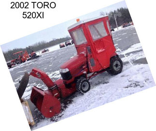 2002 TORO 520XI