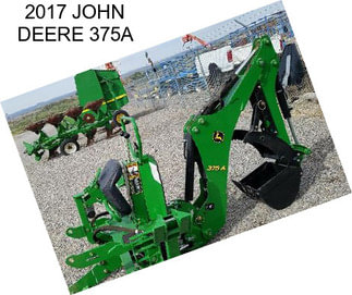 2017 JOHN DEERE 375A