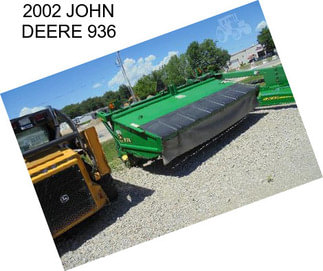 2002 JOHN DEERE 936