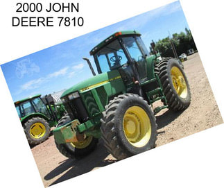 2000 JOHN DEERE 7810