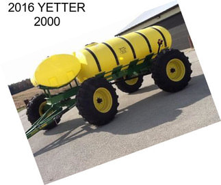 2016 YETTER 2000