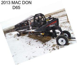 2013 MAC DON D65