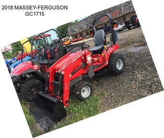 2018 MASSEY-FERGUSON GC1715