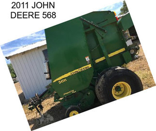 2011 JOHN DEERE 568