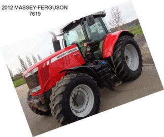 2012 MASSEY-FERGUSON 7619