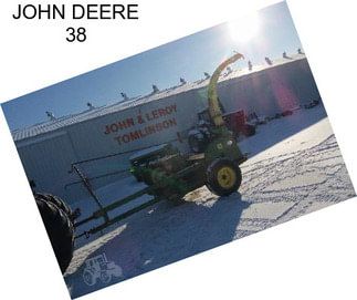 JOHN DEERE 38