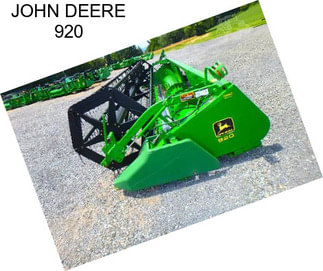 JOHN DEERE 920