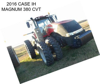 2016 CASE IH MAGNUM 380 CVT