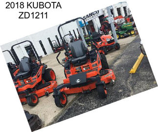 2018 KUBOTA ZD1211