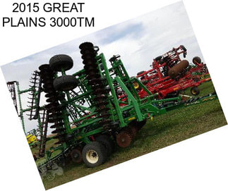 2015 GREAT PLAINS 3000TM