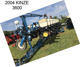 2004 KINZE 3600