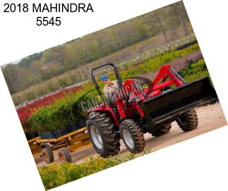 2018 MAHINDRA 5545