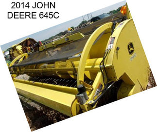 2014 JOHN DEERE 645C