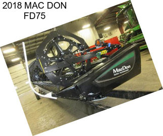 2018 MAC DON FD75