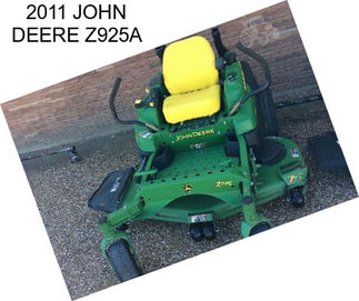 2011 JOHN DEERE Z925A