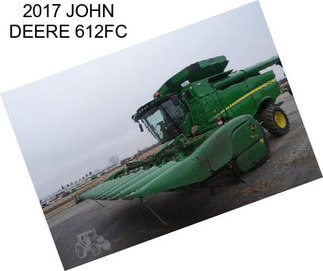 2017 JOHN DEERE 612FC