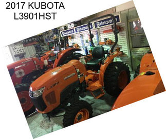 2017 KUBOTA L3901HST