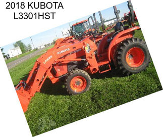 2018 KUBOTA L3301HST