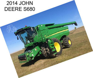 2014 JOHN DEERE S680