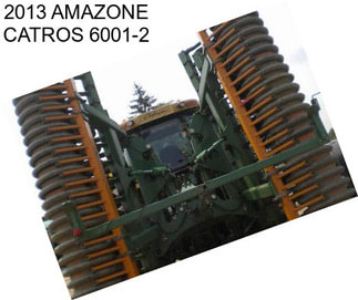 2013 AMAZONE CATROS 6001-2