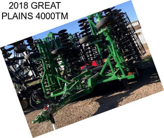 2018 GREAT PLAINS 4000TM